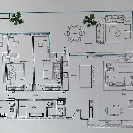 Great First Line Amazing Terrace Апартаменти