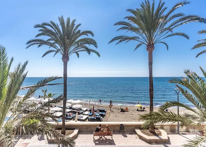 Great First Line Amazing Terrace Marbella